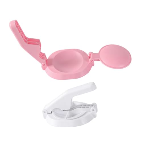 Alipis 2pcs Dumpling Wrapper Presser Kitchen Tool Ergonomic Design for Easy Pressing Essential Household Kitchenware for Effortless Dumpling Making Random Color