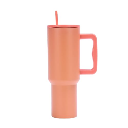 CYNVEXA Tumbler with lid and Straw 1200ML Cup Stainless Steel Vacuum Insulated Tumbler for Water, Iced Tea or Coffee 1.2L Office Gym Travelling (40 - Oz - Orange) (B0DD74WHVJ) Amazon Price History, Amazon Price Tracker
