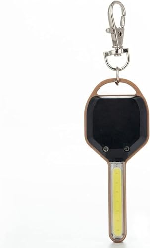 CHIPAR COB Keychain Light, Waterproof 750 Lumens, Mini 7 COB LED, Emergency Flashlight, Portable for Camping, with Extra Spare Batteries