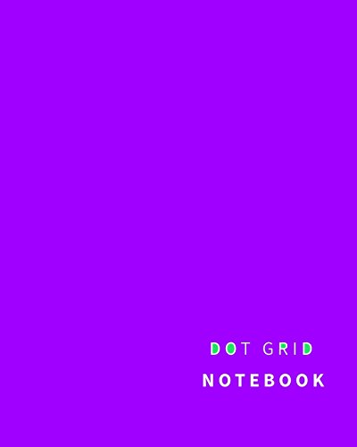 Dot Grid Notebook: 110 Dot Grid pages (Vivid Violet)