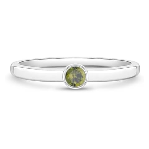 925 Sterling Silver Simulated Birthstone Ring for Girls Cover