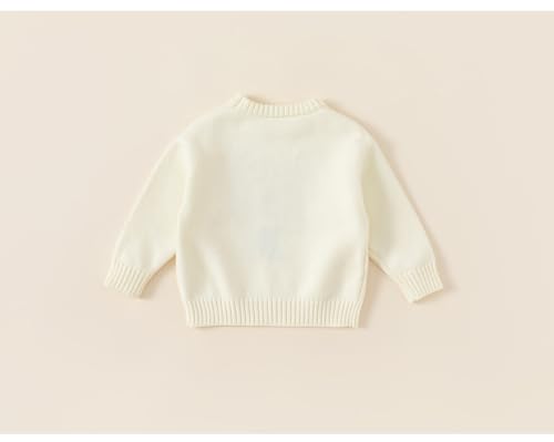 Kids Girls Boys Knitted Round Neck Long Sleeve Sweater Cute Printed Autumn/Winter Pullover Top2