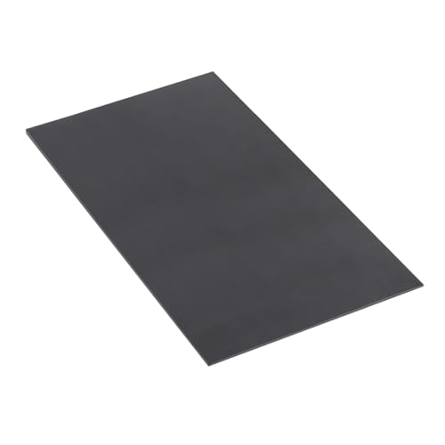 Image of Expanded PVC Plastic Sheet 7 /64 inch Thick, 11 inchx17 inch Lightweight Rigid Foam Sheet, [for Crafts Signage Displays Digital Screen Printing] - Black / 1 Pcs