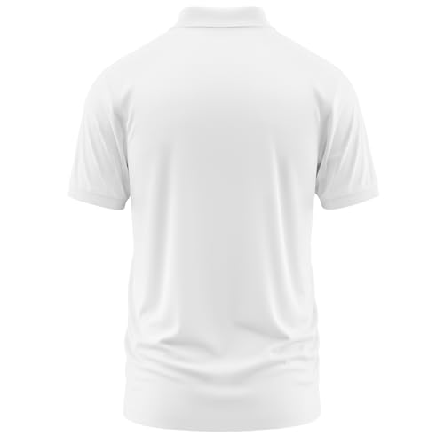 Image of WarriorWorld Polo T-Shirt for Men | 270 GSM Pure Cotton Fabric | Stylish Collar Casual Half Sleeve Tshirt for Aviation Enthusiasts | Breathable & Comfortable Fit