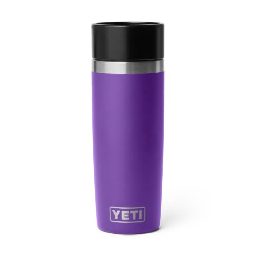Image of YETI Rambler 16 oz Travel Bottle, Stainless Steel, Vacuum Insulated with Leakproof Commuter Cap, Pace Purple