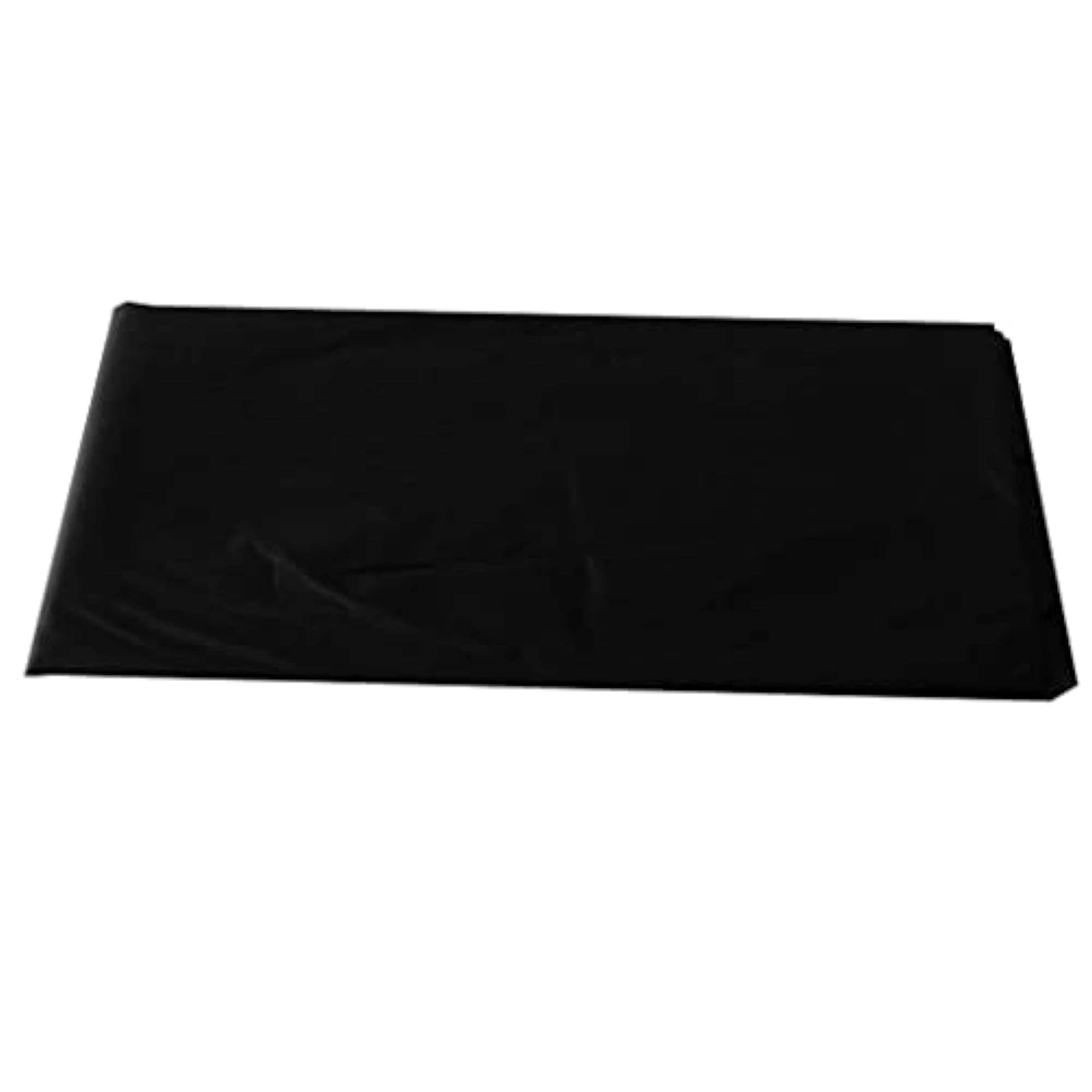 Rectangular Table Cover for Banquet, Wedding, Black