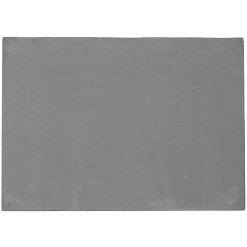 LUNA WAY CAST IRON - Plaque en Fonte pour Cheminée | Stocke et Réfléchit la Chaleur | Durable et Esthétique | Installation Facile, Noir, 40 x 50 cm, Fonte