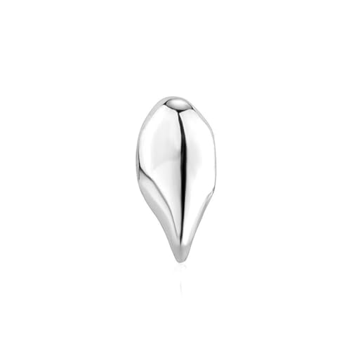 Gold Tooth Cap 4 PCS Fashion Vampire Fangs Teeth Hip Hop 14K Gold Plated Single Tooth Caps For Teeth Mouth(Silver Set)