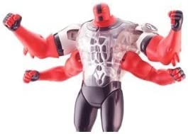 BANDAI Ben 10 DNA Alien Heroes - Four Arms Action Figure, 4+ Years