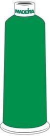 Hilo Madeira Rayon para bordado 5500 yd color verde miniatura 1