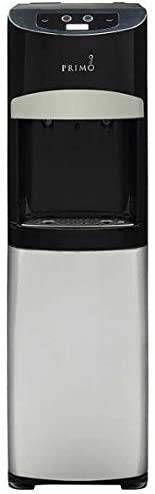 Primo Electronic Control Black & Stainless Steel Bottom Load Water Cooler Dispenser