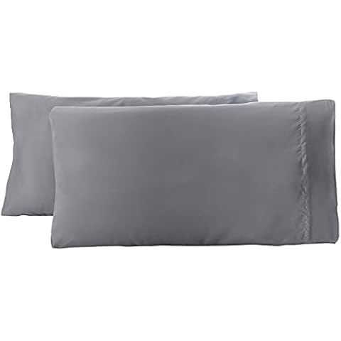 Taies d'oreiller Amazon Basics Microfibre Cover