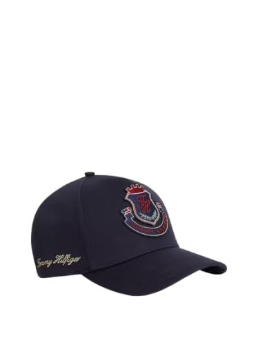 Tommy Hilfiger Prep Graphic Cap, czapka baseballowa, niebieska