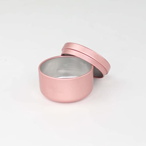 Boîtes métal bougie hermétiques 50ml en aluminium robuste - 3