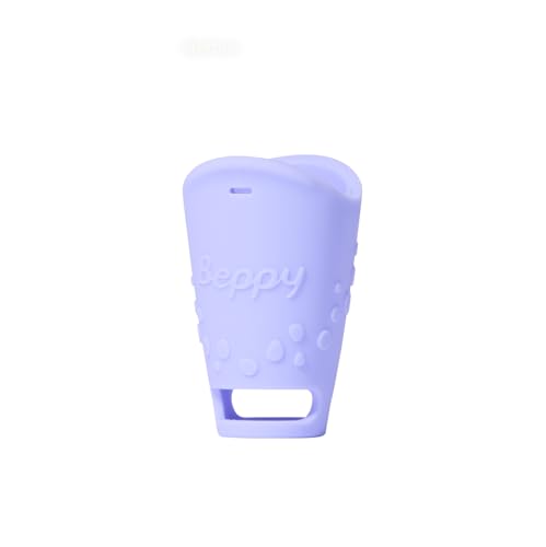 Beppy Hollow Tampon - Tampón de silicona - Tampón reutilizable (Lila)