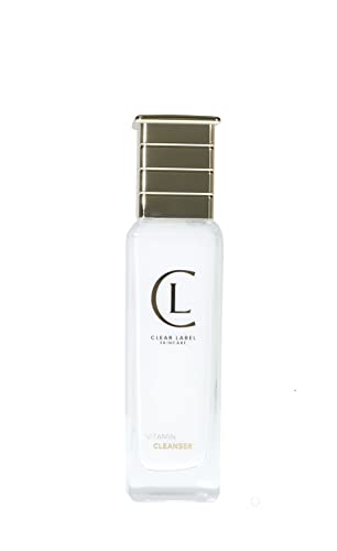 Clear Label Skin Care Nourishing & Hydrating, Purifying Vitamin C Effective, Gentle, Makeup Remover, Facial Cleanser #TOP4