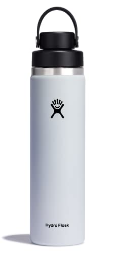 Hydro Flask 24 Oz Wide Flex Chug Cap White