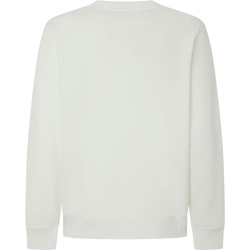 Pepe Jeans Herren Saul Crew Sweatshirt, White (Off White), XS – Ansicht 2