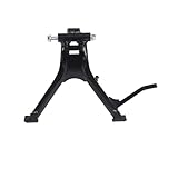 Praktisch: Motorrad-Hauptständer Die Oberseite dieser Motorradständerverlängerung ist so geformt, dass der Ständer auch mit schweren Stiefeln leicht zusammengeklappt werden kann