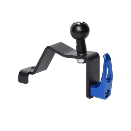 Support de téléphone de guidon pour scooter Zontes 125M 350D 150M bleu avec crochet de fixation