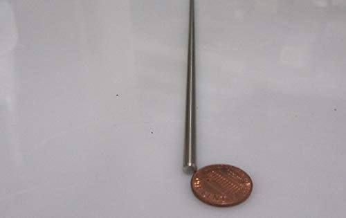 316 Stainless Steel Hardened Shaft .187" Diameter x 7" Long 4 pcs
