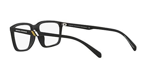 Image of Armani Exchange mens Ax3089u Universal Fit Square Prescription Eyewear Frames
