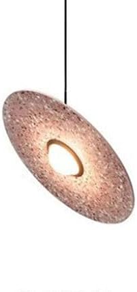 NEOCHY Lámparas de Araña, Nórdica Lámpara Colgante Moderna Y Simple Terrazo Frisbee Diseño de Lámpara Modelación Lámpara de Estar Creativa Sala de Estar Barra de Comedor de Color Colgante Pequeño Luz