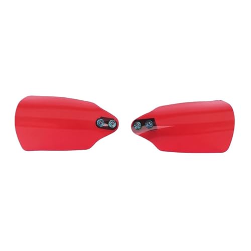 Protège-mains moto rouge pour Harley Softail Low Rider ST