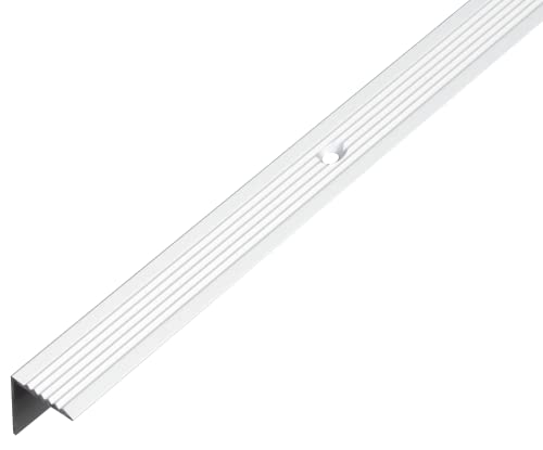 Alberts 470791 Stair Nosing Protection Profile, Silver