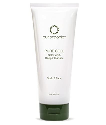 Purorganic Salt Scrub Deep Cleanser 240ml (8 fl oz) (Pack of 2)