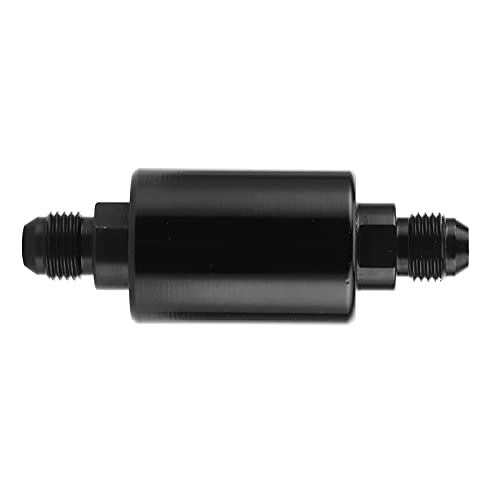 Filtre à carburant en ligne AN6 en aluminium 100 microns lavable pour voiture