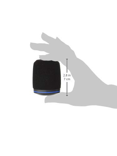 Amazon | SHURE マイクロフォン ウインドスクリーン ブラック A57AWS