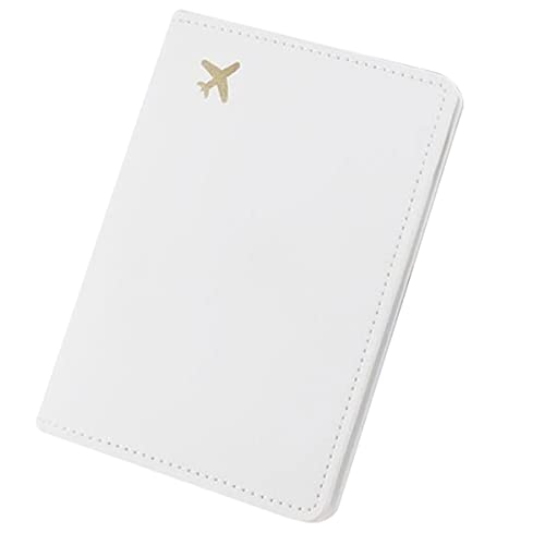 YYGOJOY,Custodia porta passaporto, in pelle PU, porta passaporto da viaggio, organizer per carte di credito, denaro, imbarco, passaporto, carte d'imbarco per donne e uomini, 14x10x1cm, Classico
