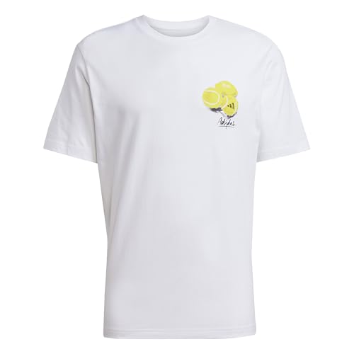Uomo Lounge Still Life Lemons Graphic T-Shirt bianco XS