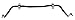 Ridetech 11289100 Front MUSCLEbar 1965-1970 Chevy Impala