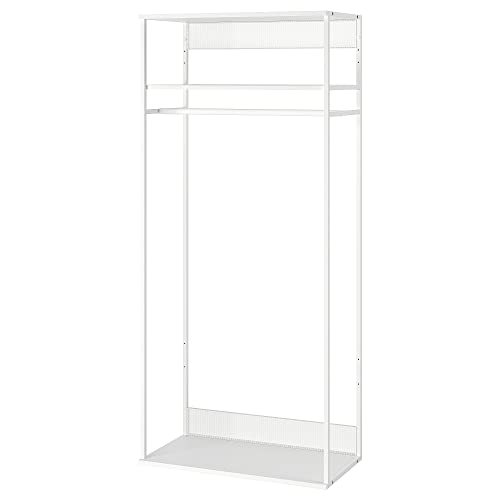 ProTuning PLATSA Mueble colgante abierto, blanco, 80 x 40 x 180 cm