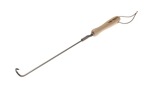 Turbo BBQ Pique Brochette à Grillades en Acier Inoxydable avec Décapsuleur Intégré - Version Droitier Cover