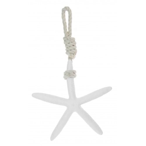 Quay TradersHanging Resin Starfish Decoration - Nautical Ornament for the Home - Lovely Gift Idea