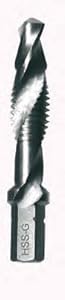 Tooltime24 HSS-G QuickBit Kombi-Gewindebohrer M5, 6 Count, Kombi-Bit, 5 mm, 130°