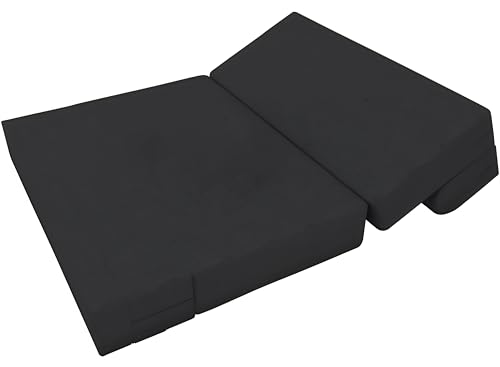 Image of Foldable One Seater Sofa Cum Bed, Sofa Bed 3 X 6 Feet, Velvet Fabric- Washable Cover- Including 1 Cushion Perfect for Home & Office for Guest