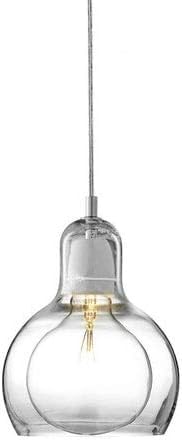 Lustre suspension en verre pour corriger le manque de lumière du salon