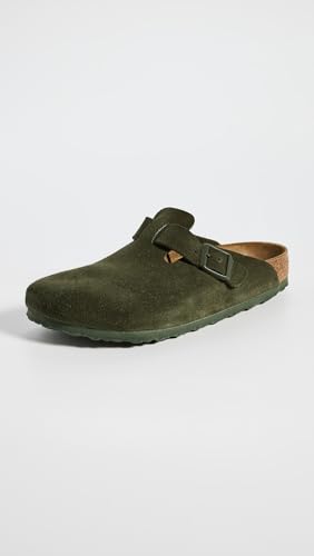 Image of Birkenstock Women's Boston Suede Clogs
