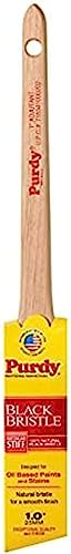 Purdy 144024010 Black Bristle Adjutant Angular Brush, 1 Inch