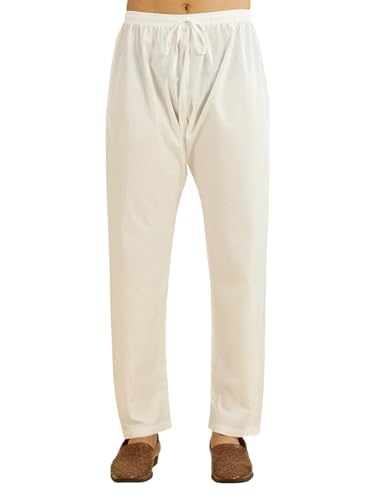 Image of DIWAS BY MANYAVAR Men's Cotton Solid Pyjama (1pc)
