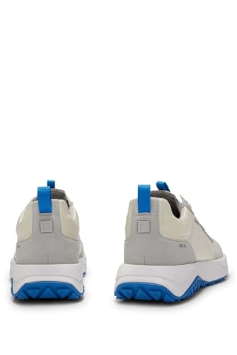 Image of HUGO Mens Running Style Mix Material Sneakers