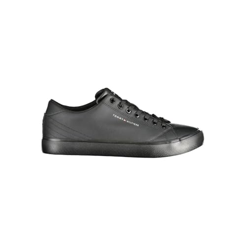 Tommy Hilfiger Zapatillas Sneaker para Hombre, Negro (Black), 44 EU
