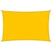 Voile d'ombrage, auvent de Protection Solaire Voile d'ombrage 160 g/m?Jaune 2,5x3,5 m HDPE