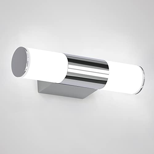 Listado de Iluminación para tocador favoritos de las personas. 49 HORKEY 25cm Lámpara de tocador moderna de 5W 6000K Aplique de baño LED Accesorio de iluminación de la lámpara del espejo Apliques de pared