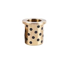Graphite Brass Linear Bearings J+D+B LMK6/10/12/13/16/20/25/30/35/40/50/60L High Temperature Resistant Self-lubricating Oil-FreeLMK10L 10x19x55