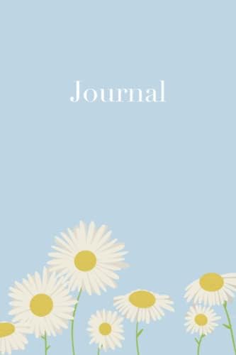 Cute Lined Journal Notebook: Daisy Flowers theme | Small Lined Journal | 120 Pages | 6"x 9" Notebook | Daisy Flower Notebook